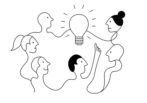 Illustration de formation en collectif - AJC RGH