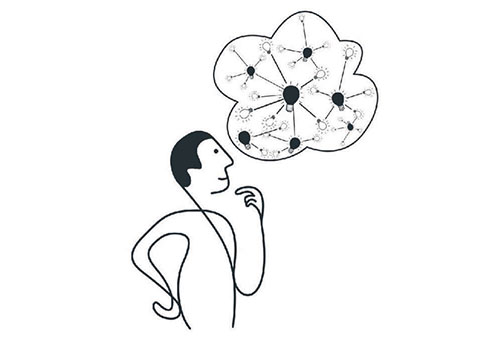 Illustration représentant une personne à haut potentiel